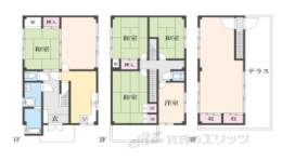 松原町賃貸店舗・事務所間取り図面