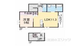 HEBELMAISON鴻池間取り図面