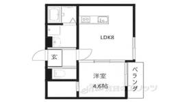 Ｇｒａｃｉａｓ Ｍａｉｓｏｎ山科間取り図面