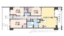ファインレジデンス京都五条通間取り図面