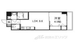 カンパネラ今出川間取り図面