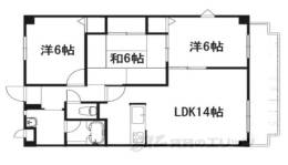 バウムヴィラ西大寺間取り図面