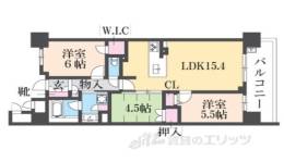 エスリード生駒間取り図面