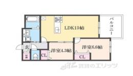 Ｐｌｕｍｅ葛野三条間取り図面