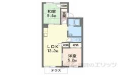 レルム・カミニートD間取り図面