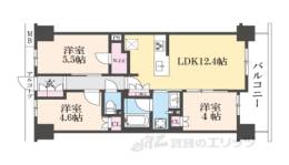 ファインレジデンス京都五条通間取り図面