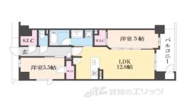 ファインレジデンス京都五条通間取り図面