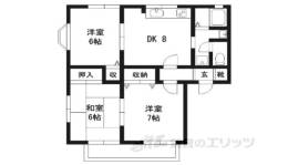 サニーコートB棟間取り図面