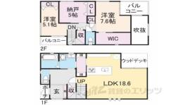 貸家間取り図面