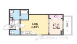 ジーメゾン立花レヴリア間取り図面
