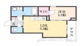 ジーメゾン立花レヴリア間取り図面