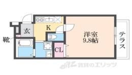 フジパレス大物公園２番館間取り図面
