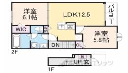 エスタシオンコート間取り図面