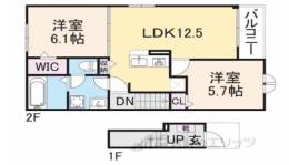 エスタシオンコート間取り図面