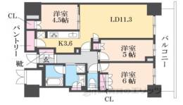 アトラスタワー草津間取り図面