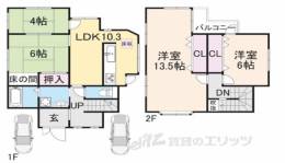 貸家間取り図面