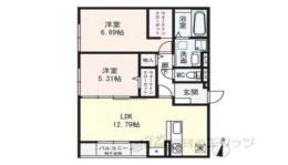 ＲＥＴＯＬＩＡ四条町間取り図面