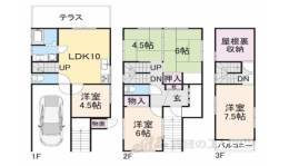 貸家間取り図面
