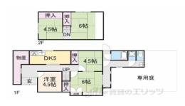 貸家間取り図面