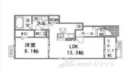 ベル・エクラ２間取り図面