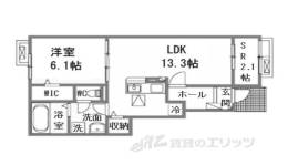 ベル・エクラ２間取り図面