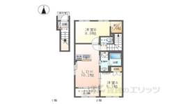 葛城市南道穂新築アパート間取り図面