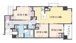 パラドール京都御所北室町邸間取り図面