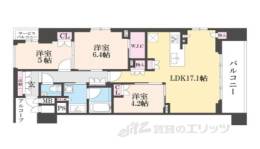 ブランズ京都河原町通間取り図面