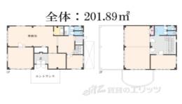 上笠２丁目テナント間取り図面