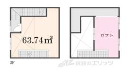 若竹町テナントB号棟間取り図面