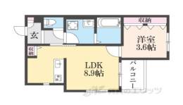WEST HILLS東野間取り図面