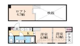 ハーモニーテラス淀新町２間取り図面