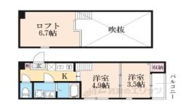 ハーモニーテラス淀新町２間取り図面