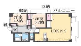 ネオコーポ東山間取り図面