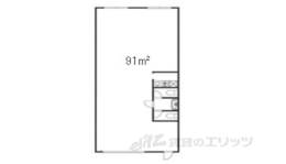 ビジネスファクトリー槇島町三十五間取り図面