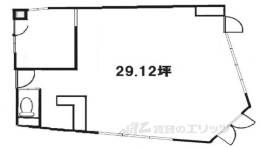 マハロビル１Ｆ間取り図面