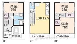 貸家間取り図面