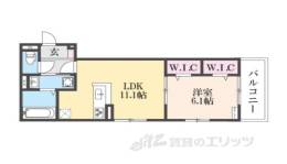 GRAMM下津林EAST間取り図面