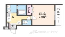 フジパレス鴻池新田駅北間取り図面