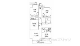 エスリード高田駅前間取り図面
