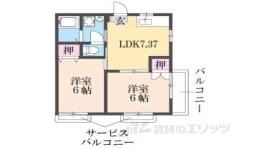 エスポワール男山間取り図面