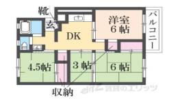 石原住宅C棟間取り図面