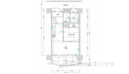 琵琶湖アーバンリゾート１番館間取り図面
