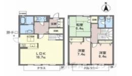 昂の郷学園前Ｄ間取り図面