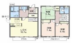 昂の郷学園前Ｄ間取り図面