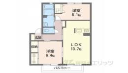 サンハイツ旭Ａ間取り図面