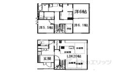 貸家間取り図面