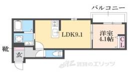 クレアトゥール香里園間取り図面
