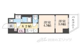 レシオス京都嵯峨野間取り図面