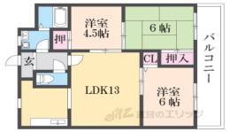 メルベーユ武庫川間取り図面
